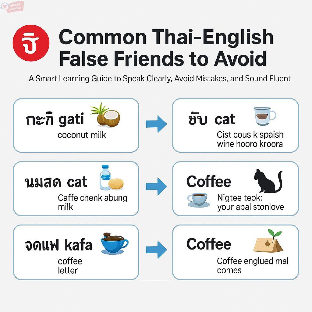 Common Thai-English False Friends to Avoid